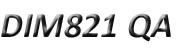 DIM821-QA